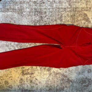 Lululemon Red Leggings